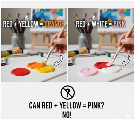What Two Colors Make Pink?