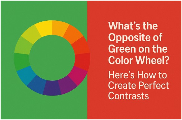 What’s the Opposite of Green on the Color Wheel