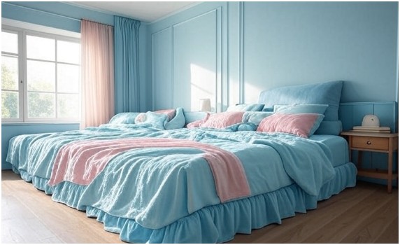 How Can I Create a Calm and Serene Atmosphere with Blue?