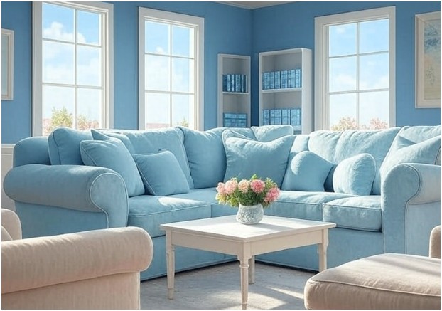 How Do I Use the Blue Color Palette in Design?