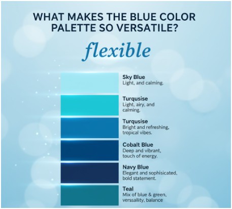 What Makes the Blue Color Palette So Versatile?