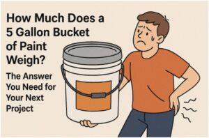 How Much Does a 5 Gallon Bucket of Paint Weigh? The Answer You Need for Your Next Project