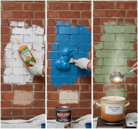 Apply the Remover-How to Remove Paint from Brick