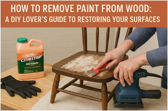 How to Remove Paint from Wood
