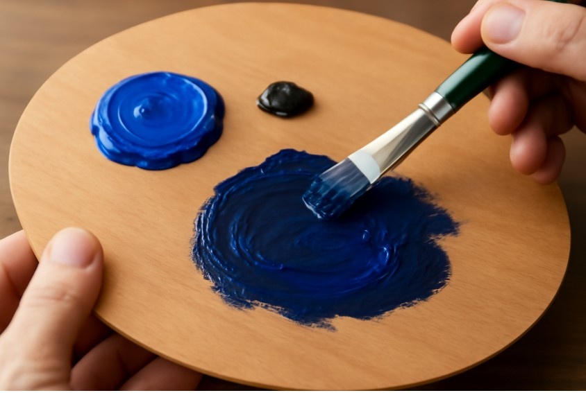 How Do You Make Dark Blue