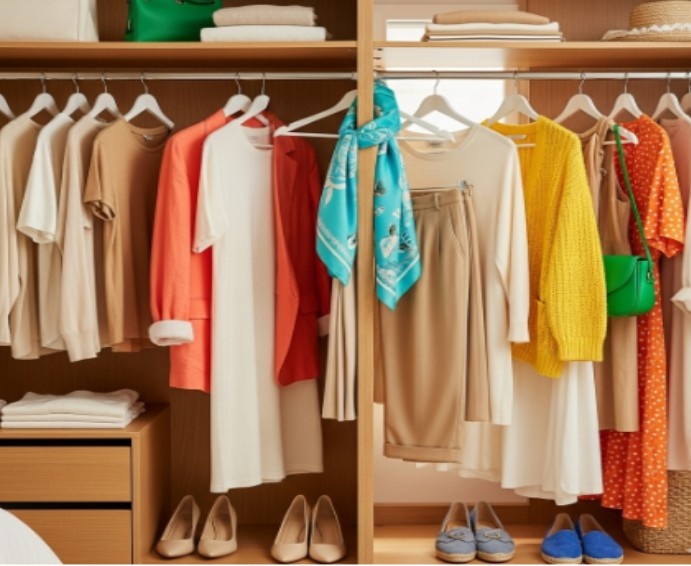 How Do You Build a Wardrobe with the Bright Spring Color Palette