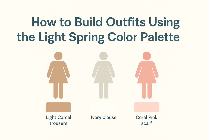 How to Build Outfits Using the Light Spring Color Palette