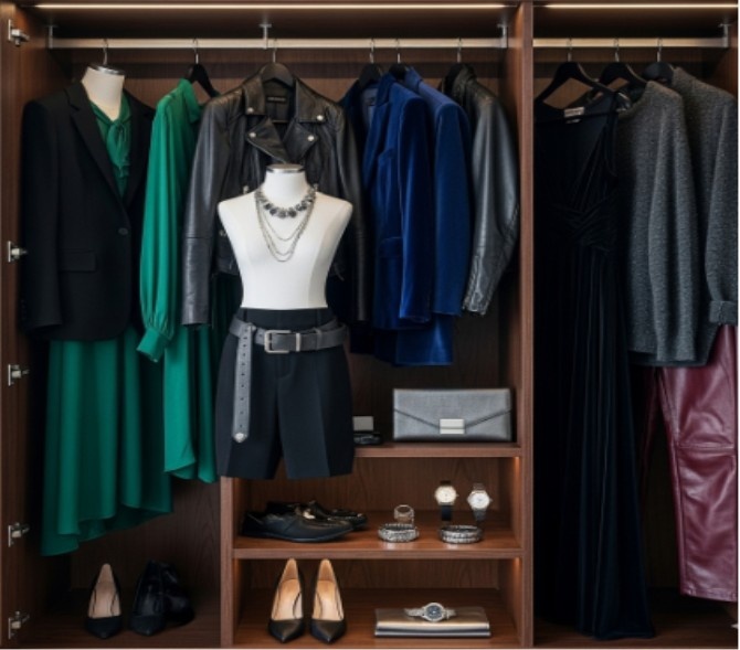 How to Build a Wardrobe With the Dark Winter Color Palette