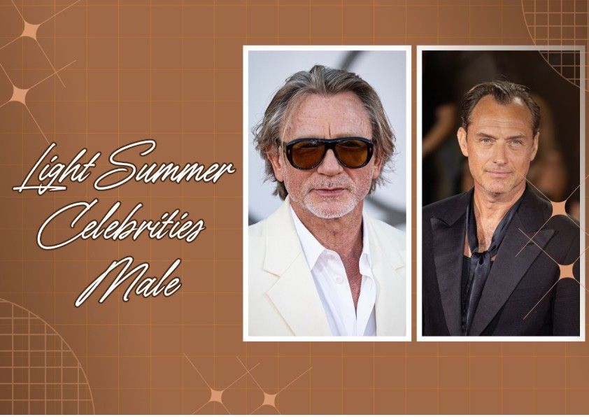 Male Light Summer Celebrities