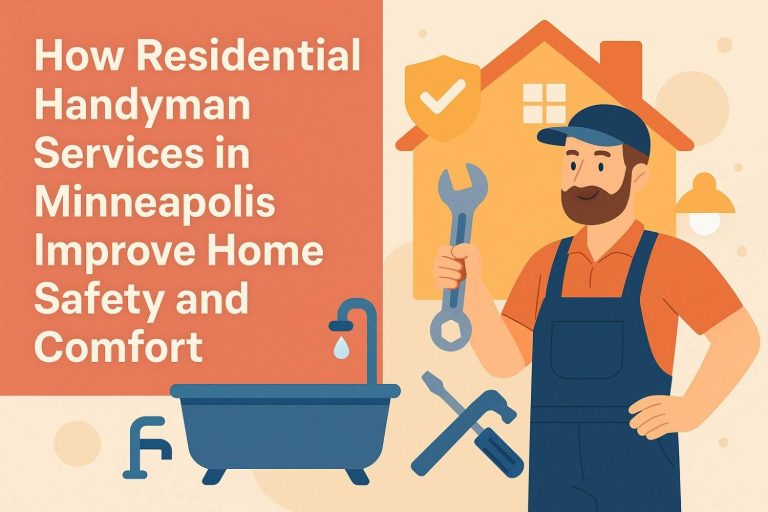How Residential Handyman Services in Minneapolis Improve Home Safety and Comfort